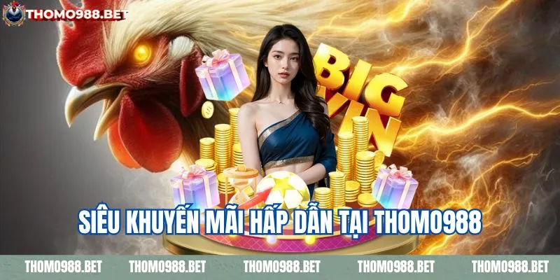 THOMO988 có nhiều ưu đãi, khuyến mãi hấp dẫn